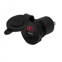 PRODUCT IMAGE: USB CHARGER WITH VOLT / AMP METER